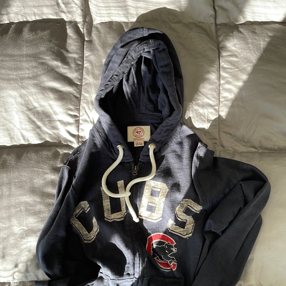 47 Vintage Cubs Zip-up Hoodie